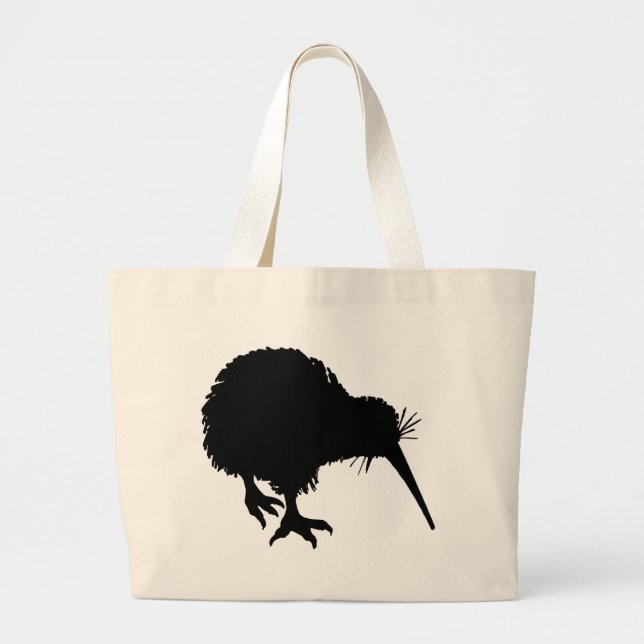 Grand Tote Bag Kiwi Silhouette (Devant)