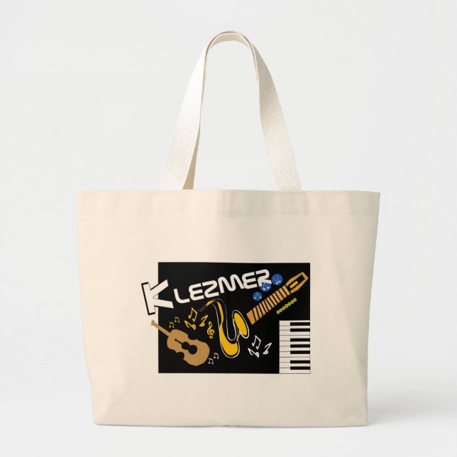 Grand Tote Bag Klezmer (Devant)