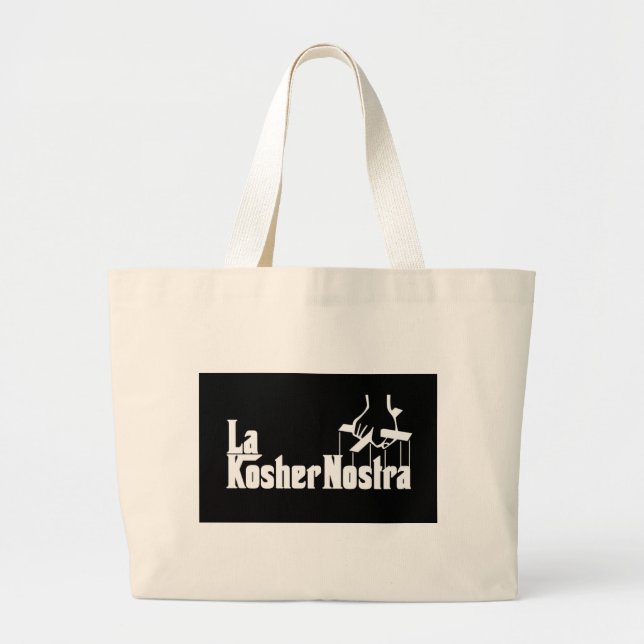 Grand Tote Bag Kosher Nostra (Devant)