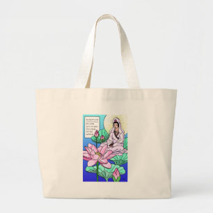Grand Tote Bag Kuan Yin, Quan Yin, Entend Vos Crimes