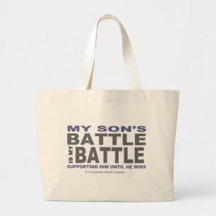 Grand Tote Bag La bataille de mon fils