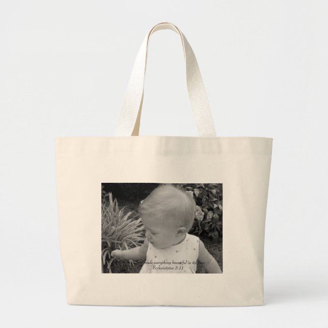Grand Tote Bag La beauté de Dieu (Devant)