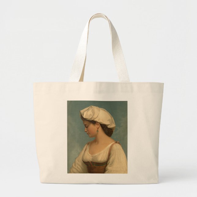 GRAND TOTE BAG LA BEAUTÉ EST SOUMISSION (Devant)