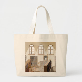 Grand Tote Bag La Bibliothèque Hantée