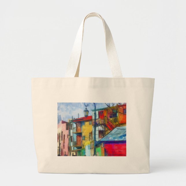 Grand Tote Bag La Boca - ARGENTINE (Devant)