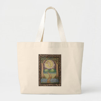 Grand Tote Bag La carte de tarot de lune