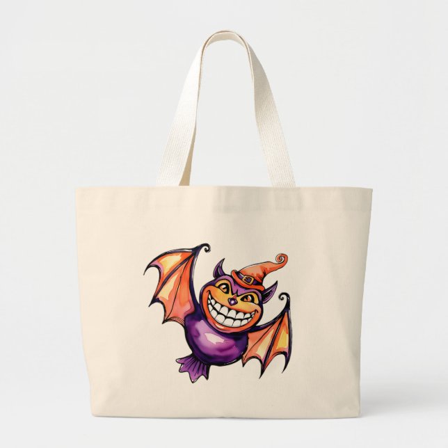Grand Tote Bag La chauve-souris (Devant)