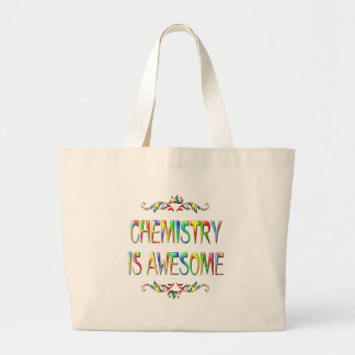 Grand Tote Bag La chimie est impressionnante