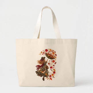 Grand Tote Bag La Collectionneuse de Vent – Femme Automnale Fanta