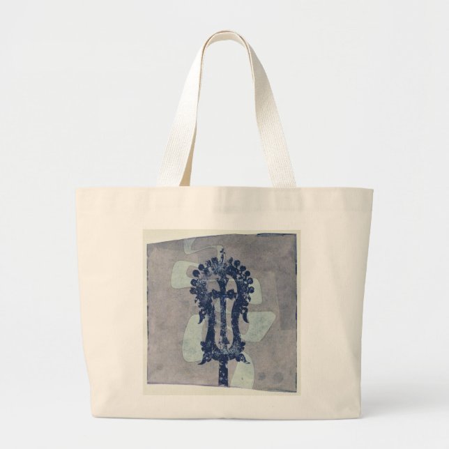 Grand Tote Bag La croix volée (Devant)