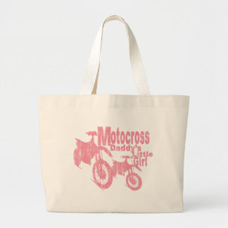Grand Tote Bag La fille de Motocross Daddy