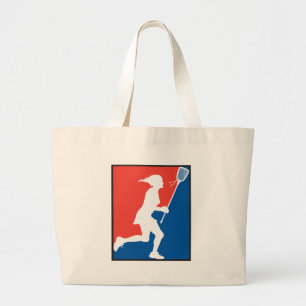 Grand Tote Bag La lacrosse de la fille