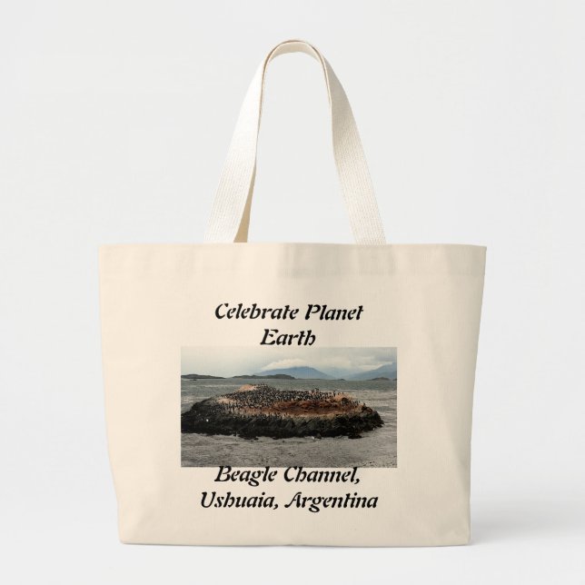 Grand Tote Bag La Manche de beagle (Devant)