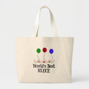 Grand Tote Bag La meilleure nièce du monde