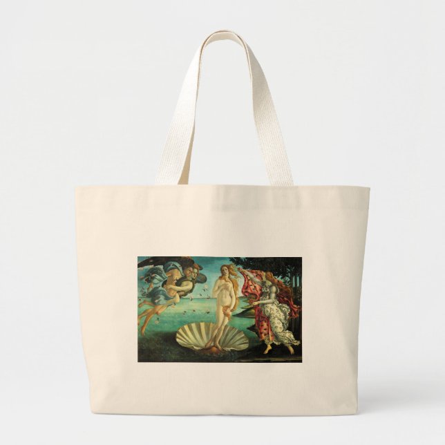 Grand Tote Bag La naissance de Vénus par Sandro Botticelli (Devant)
