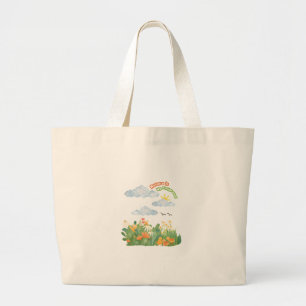 Grand Tote Bag La nature est mon terrain de jeu