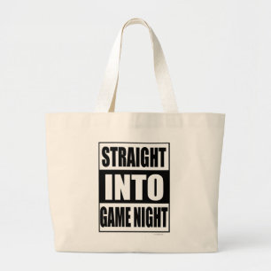 Grand Tote Bag La Nuit Du Jeu En Plein Jeu Dit
