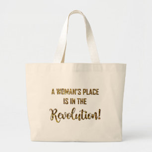 GRAND TOTE BAG LA PLACE D'UNE FEMME...