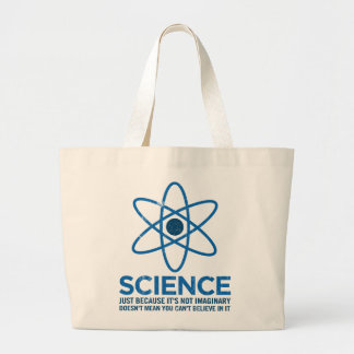 Grand Tote Bag La Science - juste parce que son non imaginaire…