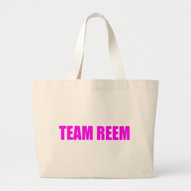 Grand Tote Bag La seule manière est équipe Reem TOWIE Joey (Devant)