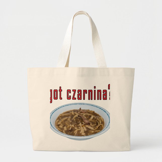 Grand Tote Bag La tsarnina ? Soupe (Devant)