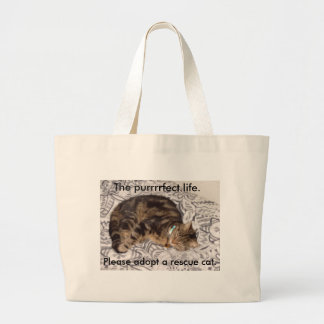 Grand Tote Bag La vie de purrrrfect