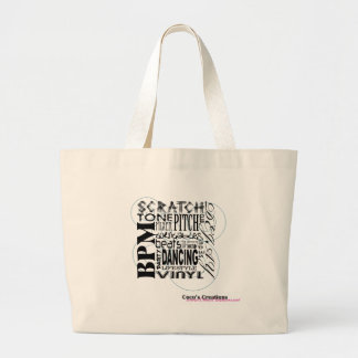 GRAND TOTE BAG LA VIE FOURRE-TOUT DU DJ