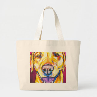 Grand Tote Bag Labrador jaune 1