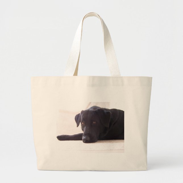 Grand Tote Bag labrador retriever (Devant)