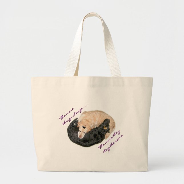 Grand Tote Bag Labradors (Devant)