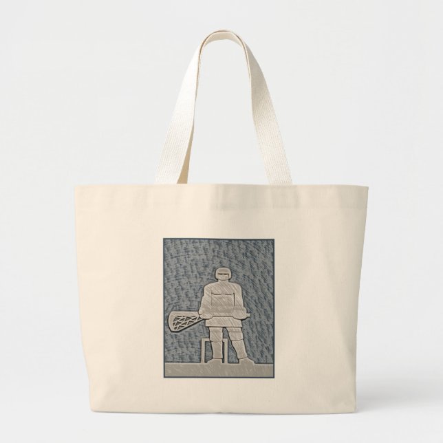 Grand Tote Bag Lacrosse (Devant)