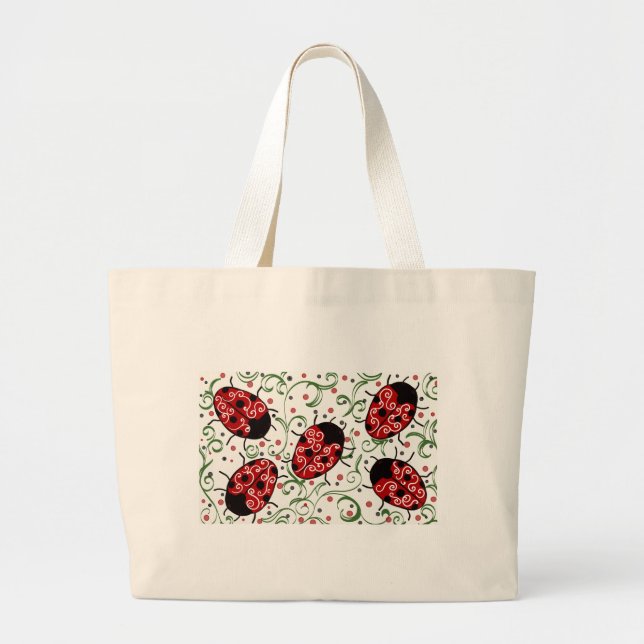 Grand Tote Bag Ladybug (Devant)