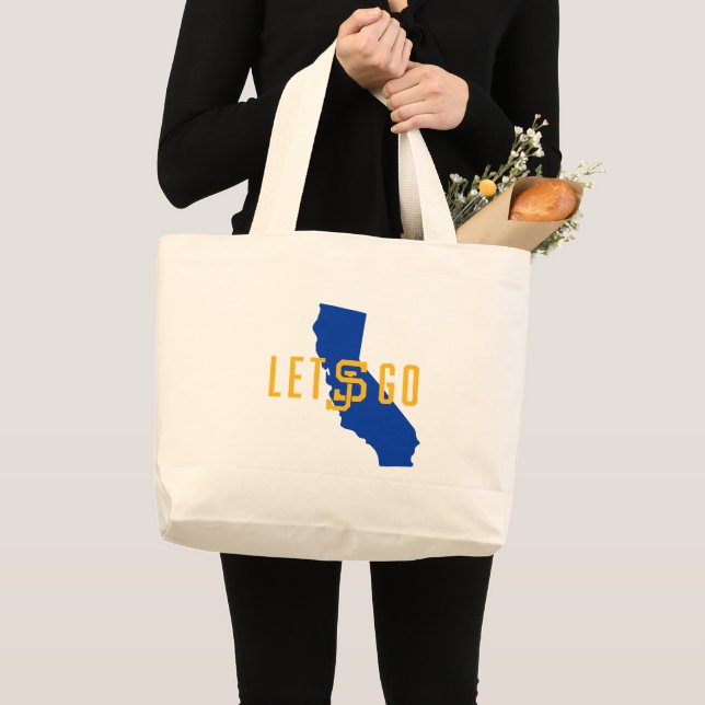 Grand Tote Bag laisse aller SJ (Devant (produit))