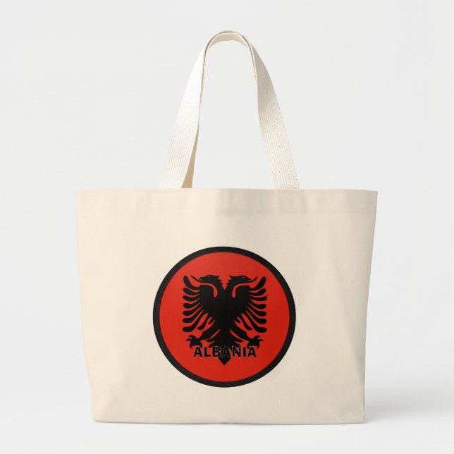 Grand Tote Bag L'Albanie (Devant)