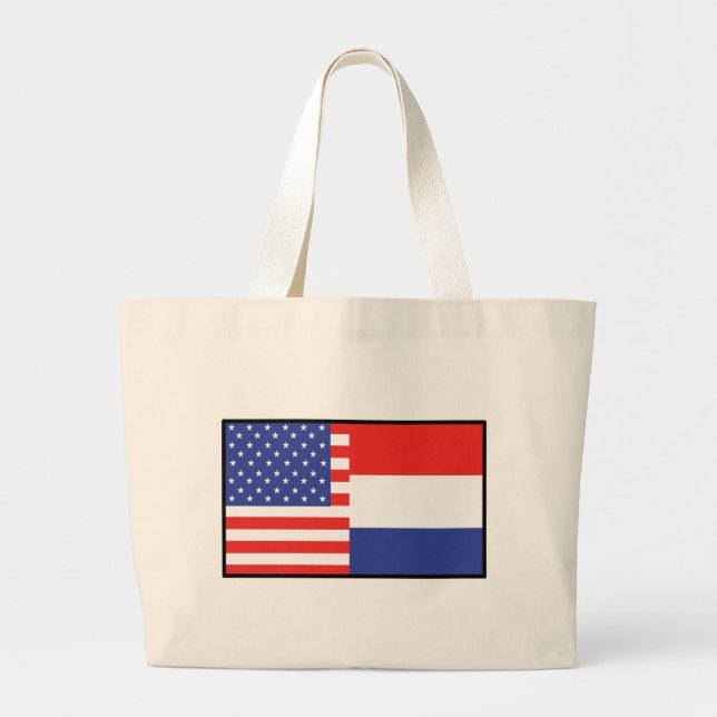 Grand Tote Bag L'Amérique Hollande (Devant)