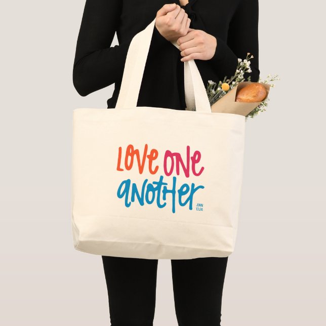 Grand Tote Bag L'amour (Devant (produit))