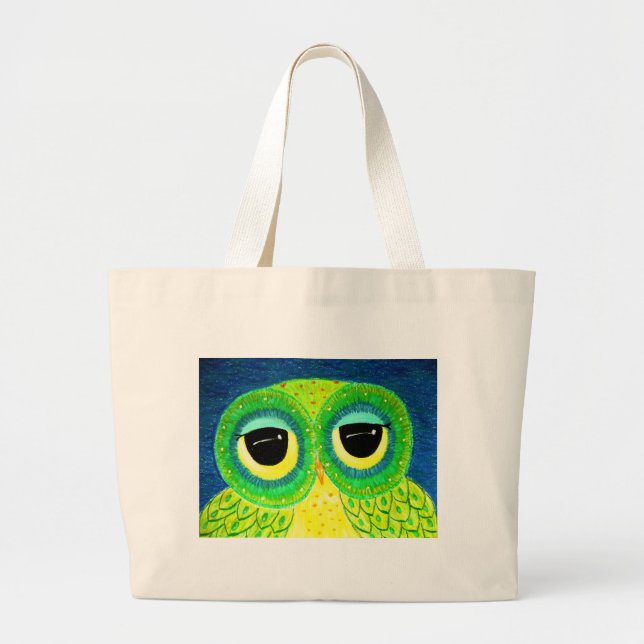 Grand Tote Bag L'amour vous rend plus grands que la vie (Devant)