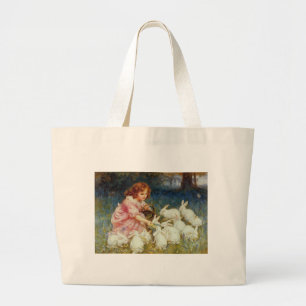 Grand Tote Bag Lapins nourriciers