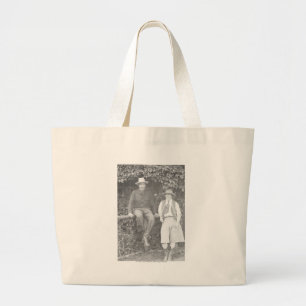 Grand Tote Bag Larry Larom et une pose de femmes