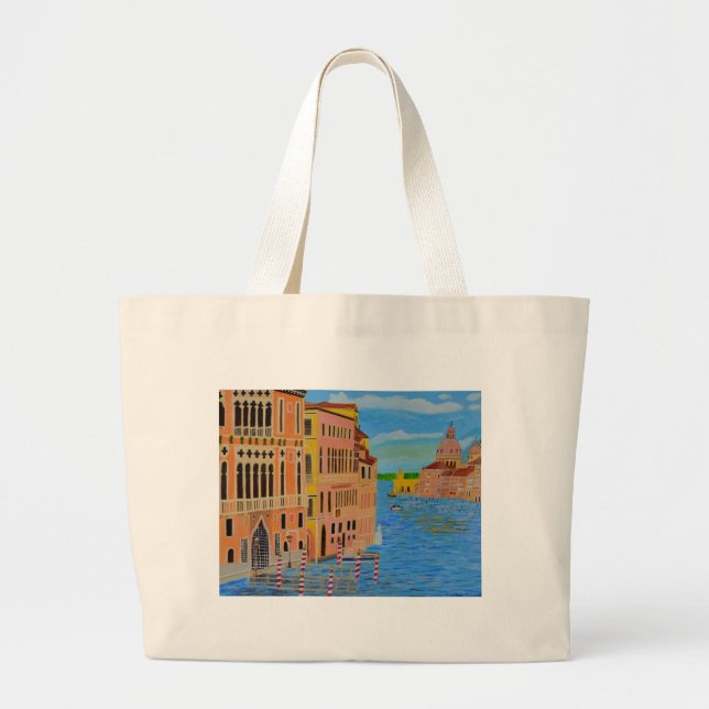 Grand Tote Bag L'art de Magda (Devant)