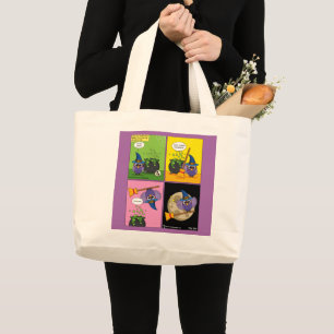 Grand Tote Bag L'Assistant Apprentice - Cleaning Comic