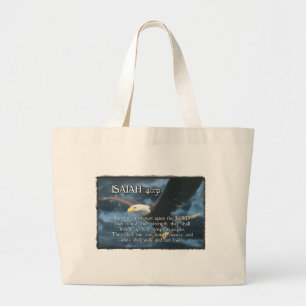 Grand Tote Bag Le 40:31 d'ISAÏE montent avec des ailes comme