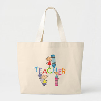 Grand Tote Bag Le bâton figure des T-shirts et des cadeaux de