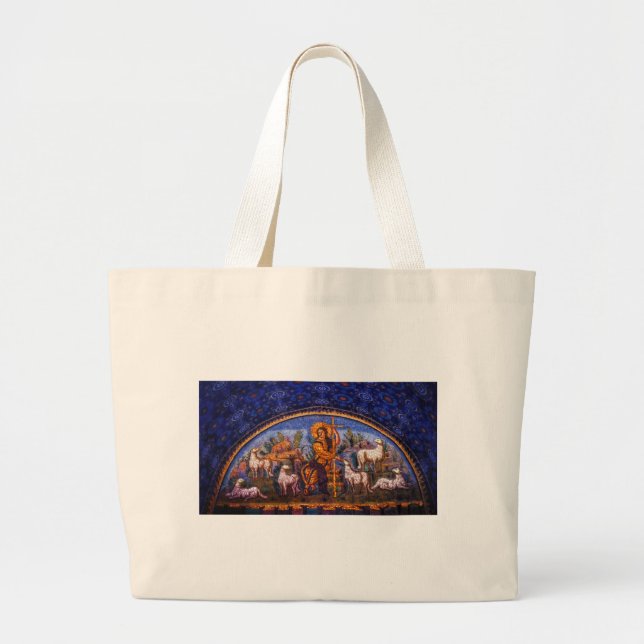 Grand Tote Bag Le bon berger (Devant)