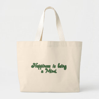 Grand Tote Bag Le bonheur est un Mimi
