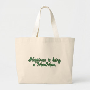Grand Tote Bag Le bonheur est un MomMom