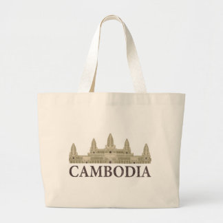 Grand Tote Bag Le Cambodge vintage