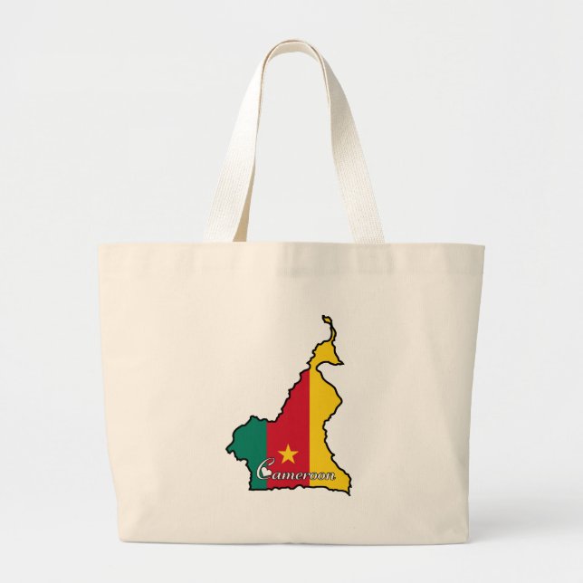 Grand Tote Bag Le Cameroun frais (Devant)