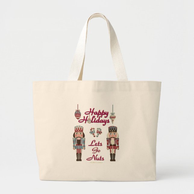 Grand Tote Bag Le Casse-Noisettes De Vacances Laissons Aller Nuag (Devant)