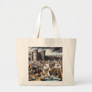 Grand Tote Bag Le Castle Siege Tea Party